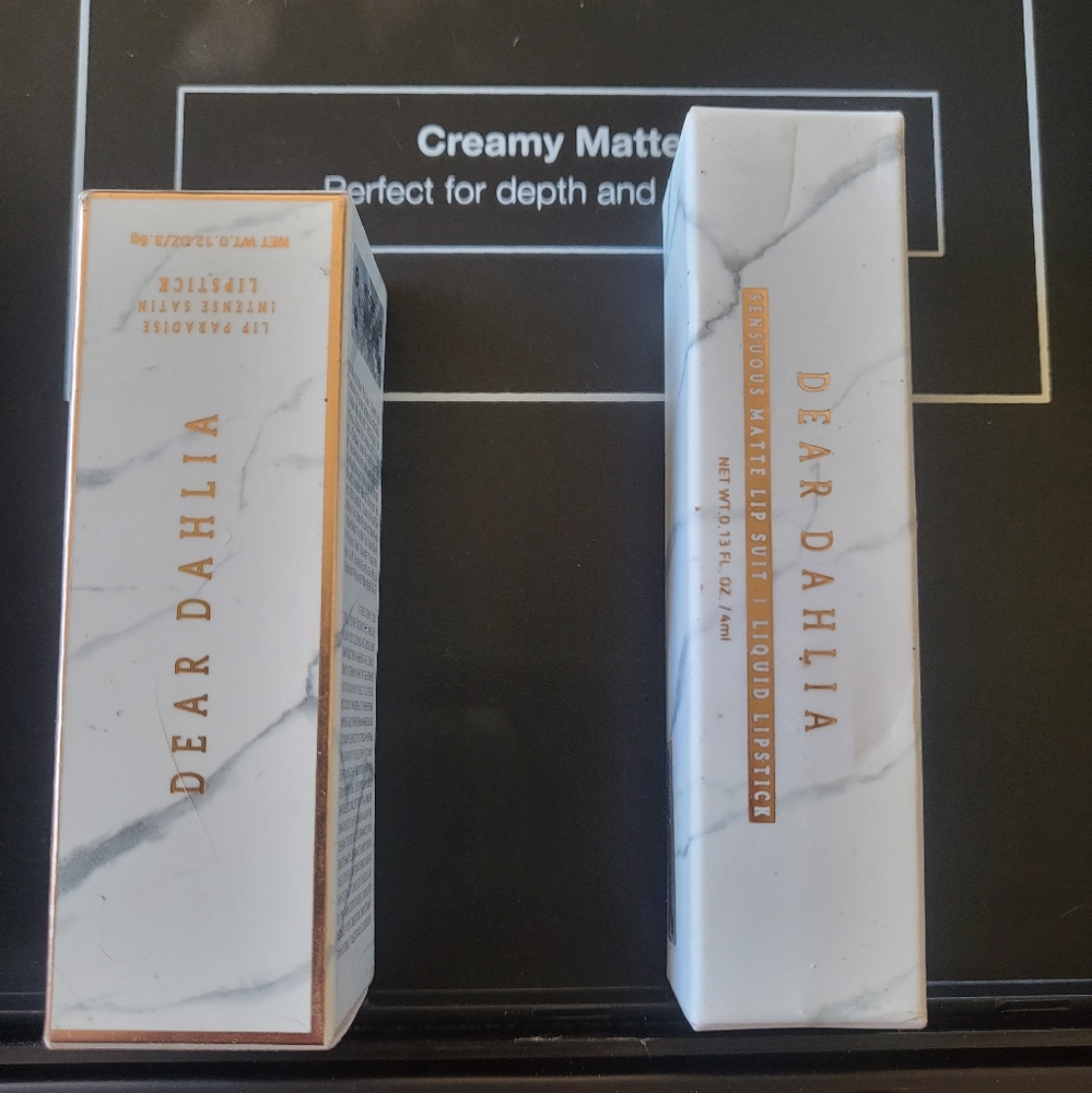 Dear Dahlia Matte Lip Suit. Dear Dahlia Lip Paradise Intense Satin Lipstick